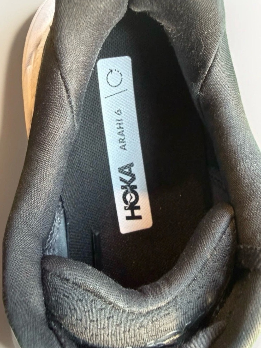 Hoka Ahari 6 Women’s US 9 Black Gray Running Shoes Stability Cushion Lightweight - Picture 10 of 11